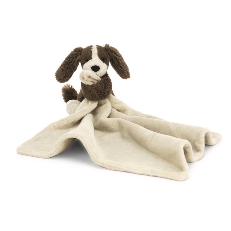 Bashful Fudge Puppy Soother by Jellycat