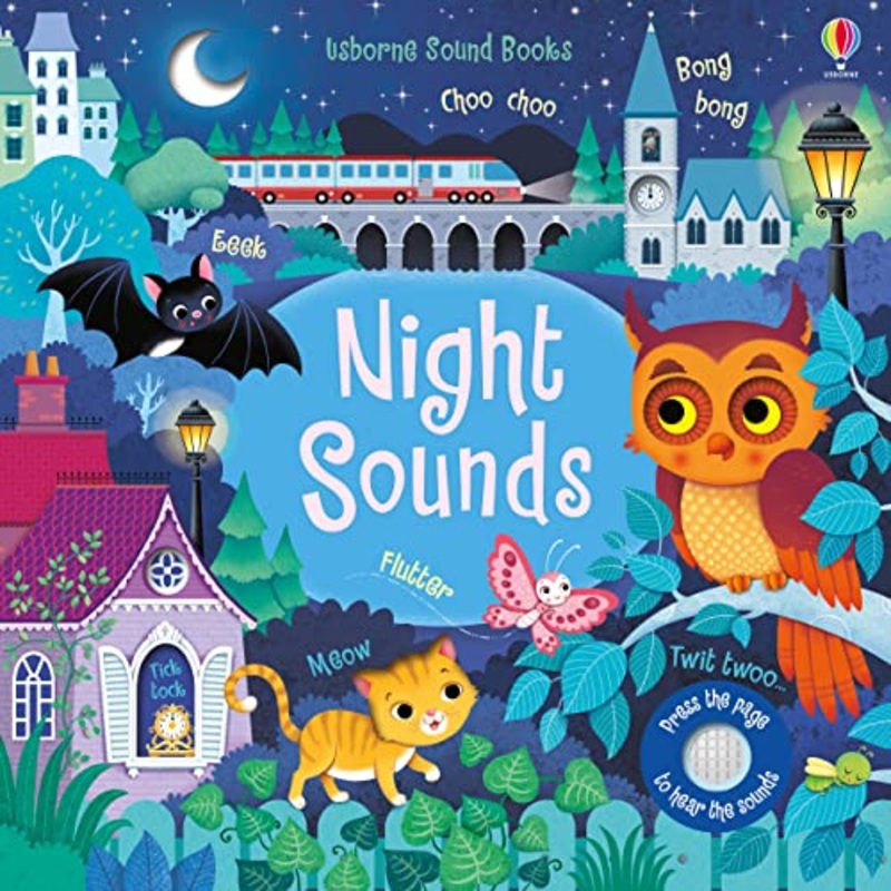 Night Sounds – Board Book by Usborne Books