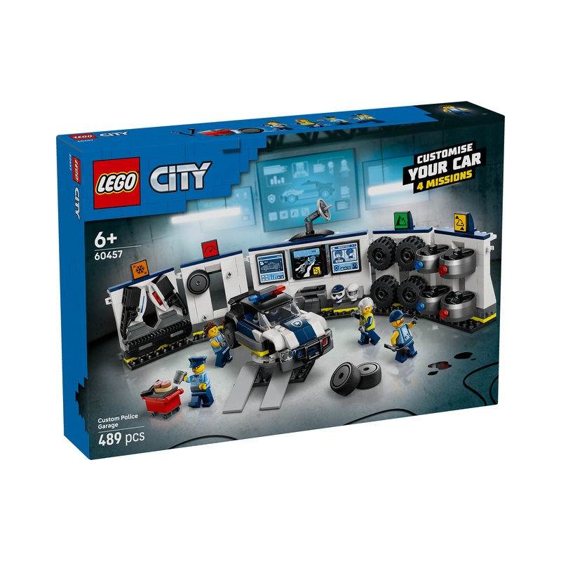 60457 Custom Police Car Garage