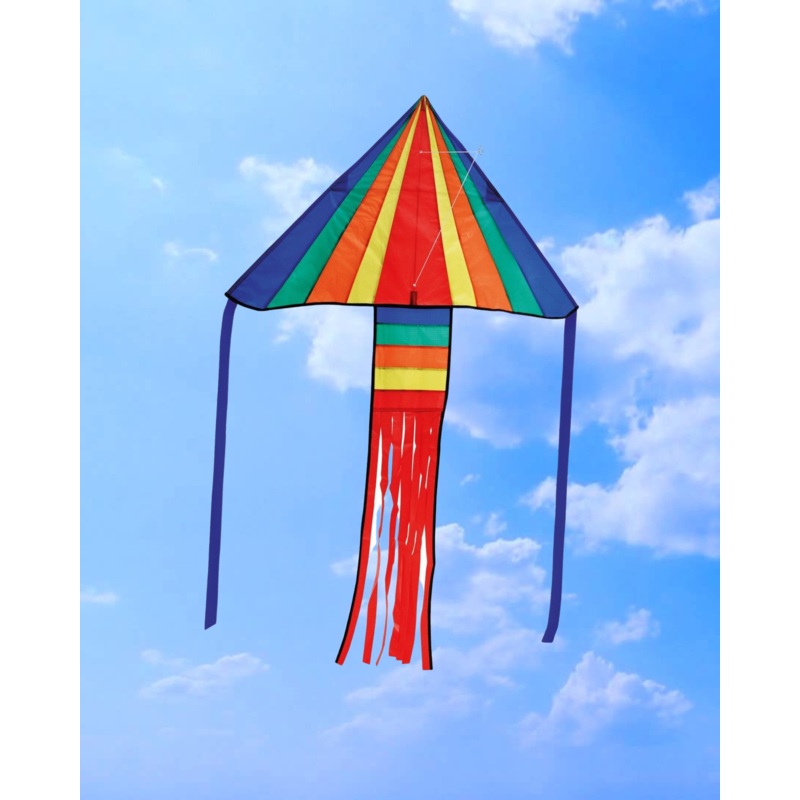 Freeplay Kids Rainbow Delta Fun Kite