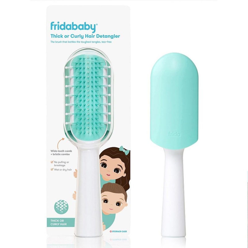 Fridababy Hair Detangler Brush (Thick/Curly Hair)