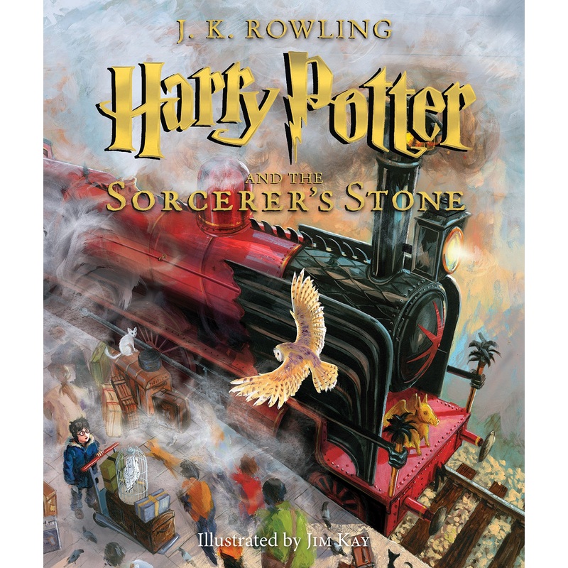 Harry Potter and the Sorcerer’s Stone, (Book 1 Illustrated)