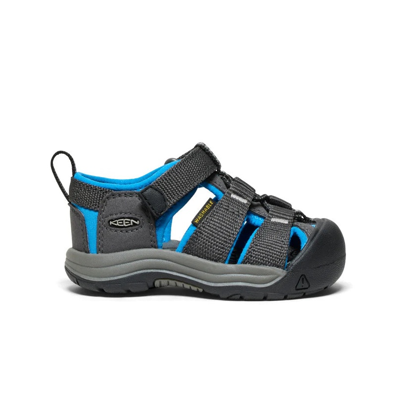 KEEN Toddlers’ Newport H2 (Magnet/Brilliant Blue)