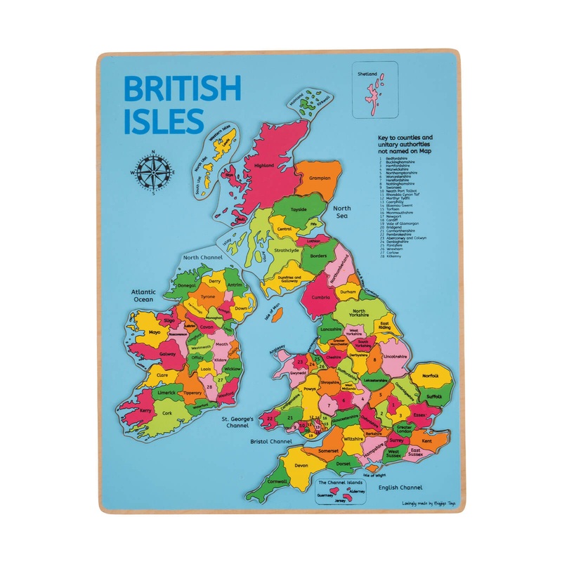 British Isles Inset Puzzle
