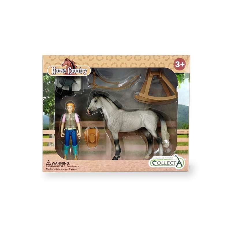 Collecta Cowgirl with Accessories