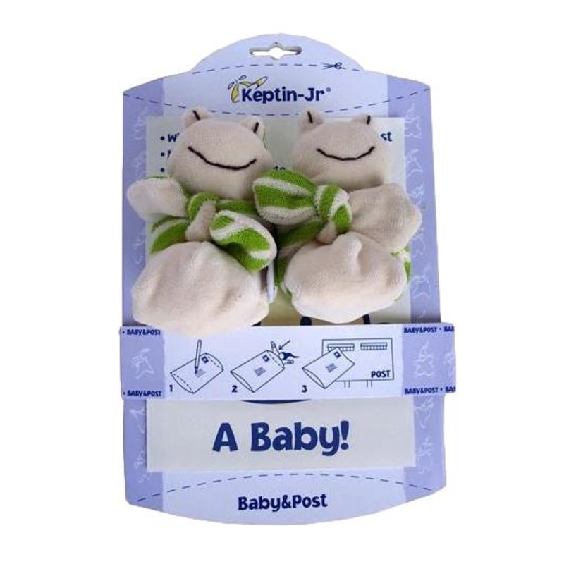 Foot Rattle Booties –  Frog (Green)