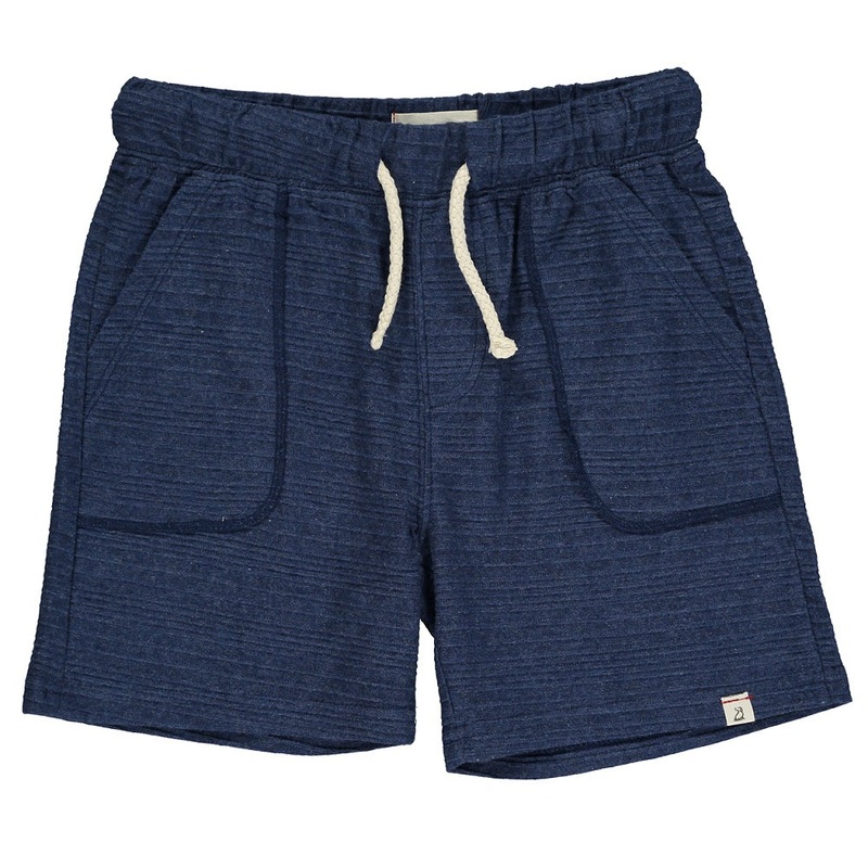 Me & Henry Bluepeter Shorts (Navy Ribbed)