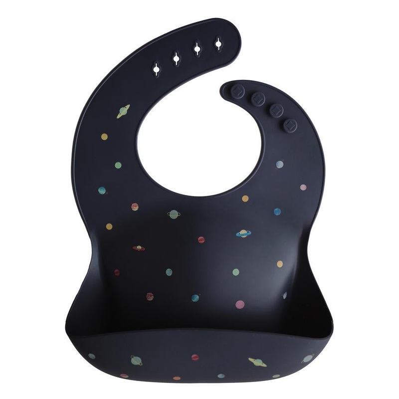 Silicone Baby Bib – Planets by Mushie & Co