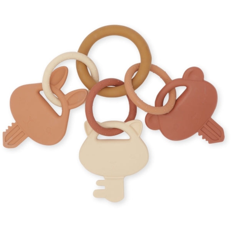 Silicone Ki Keys  Brown Clay