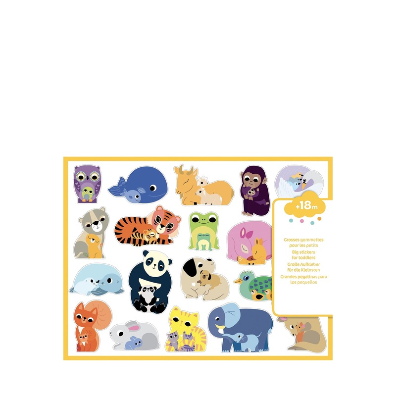 100 Coloured Stickers – Mums and Babies