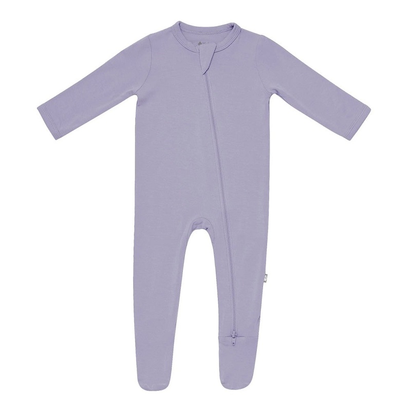 Kyte Baby Zippered Footie (Taro)