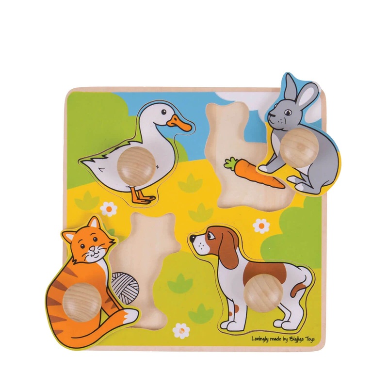 My First Peg Puzzle – Pets