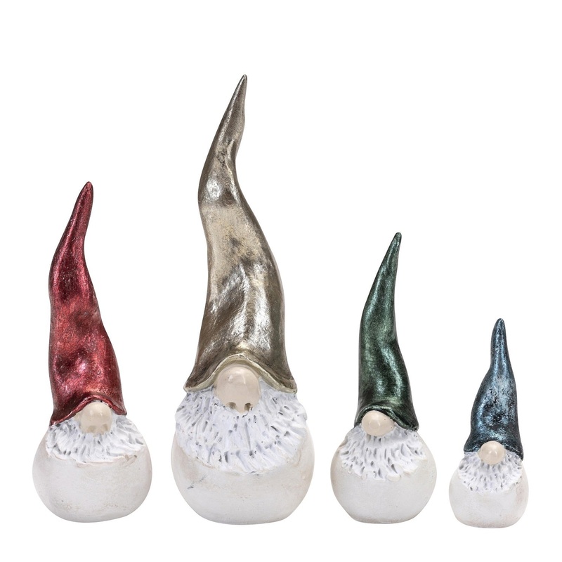 Naasgransgarden Santa High Hat metallic 4pk