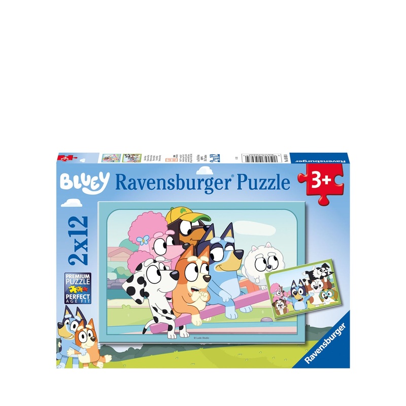 Bluey – 2 x 12 Piece Puzzles