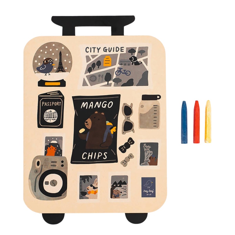 Jumbo Coloring Book – Jaq Jaq + Friends Take a Trip by Jaq Jaq Bird