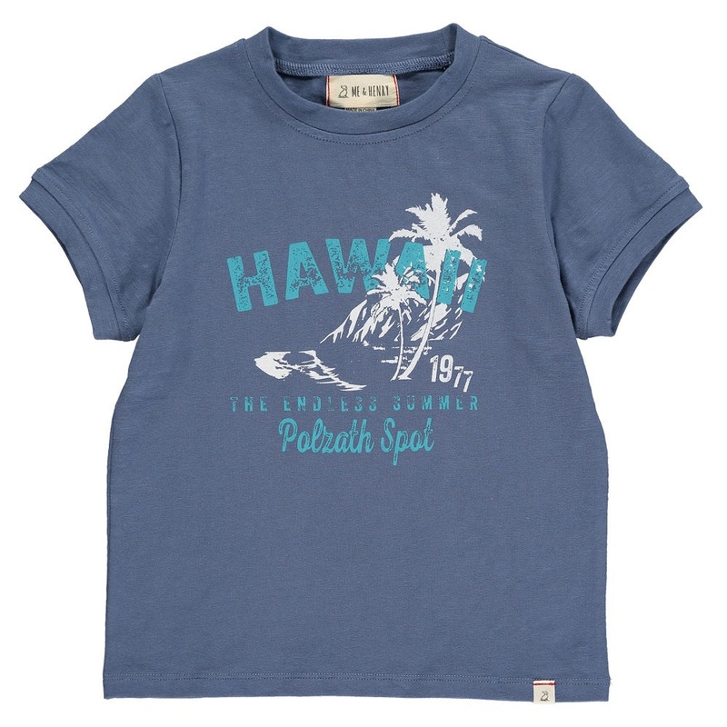 Me & Henry Falmouth Tee (Hawaii Print)