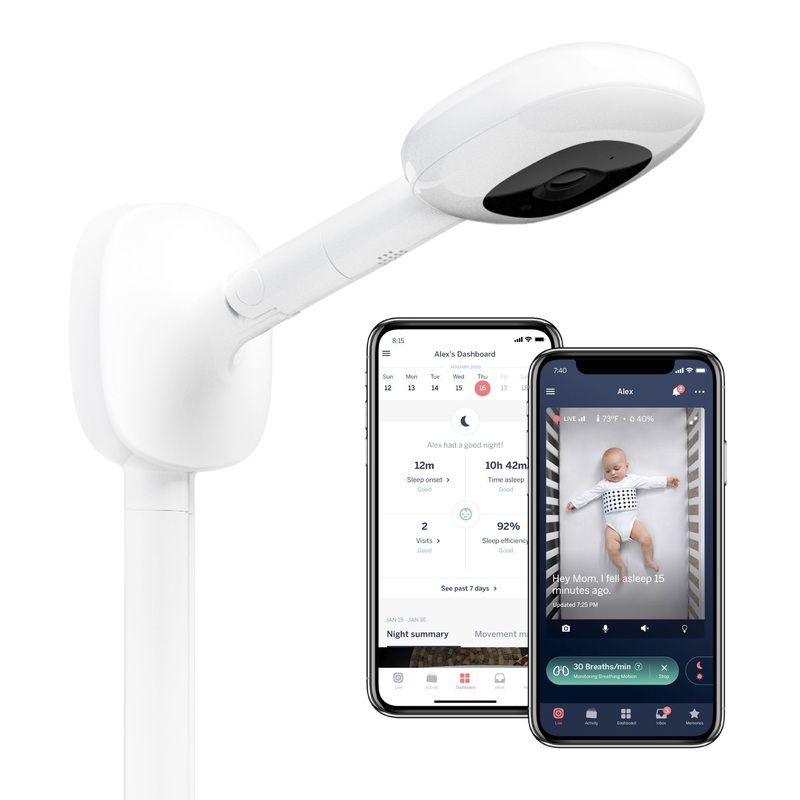 Nanit Pro Smart Baby Monitor + Wall Mount