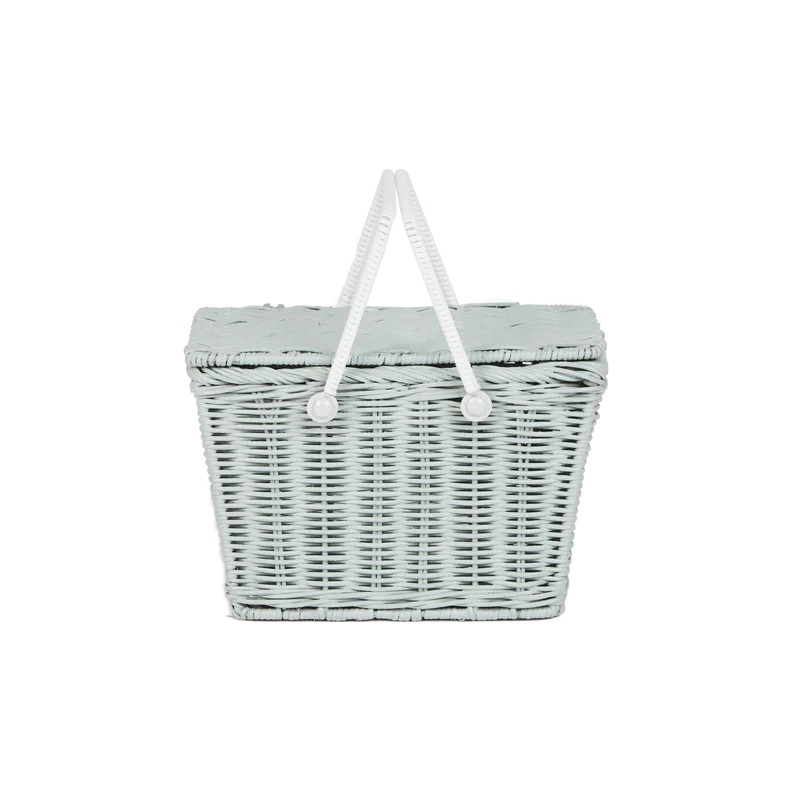 Picnic Basket, Piki- Vintage Blue