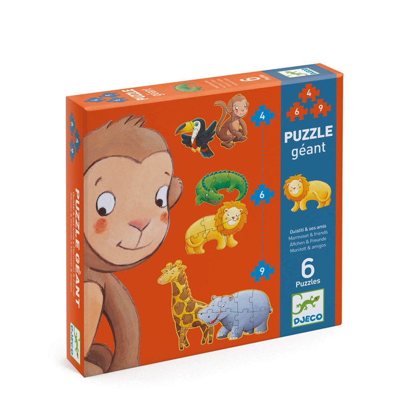 Progressive Large Puzzles – Marmoset and Friends