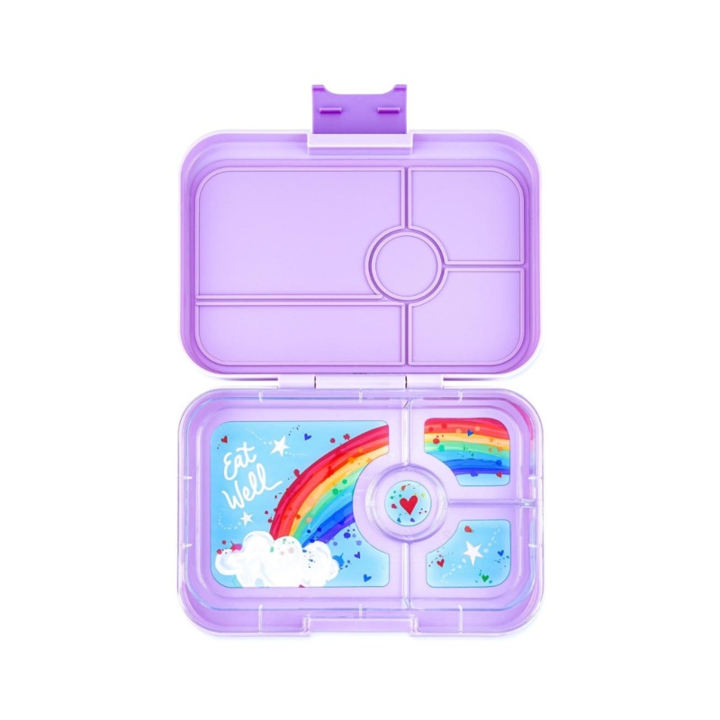 Yumbox Tapas Bento Lunch Box – 4 Compartment – Seville Purple