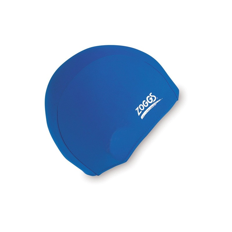 Zoggs Deluxe Stretch Caps Blue