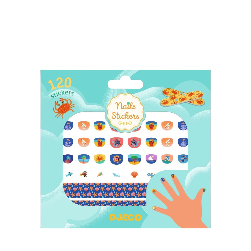 120 Nail Stickers – Mediterranean