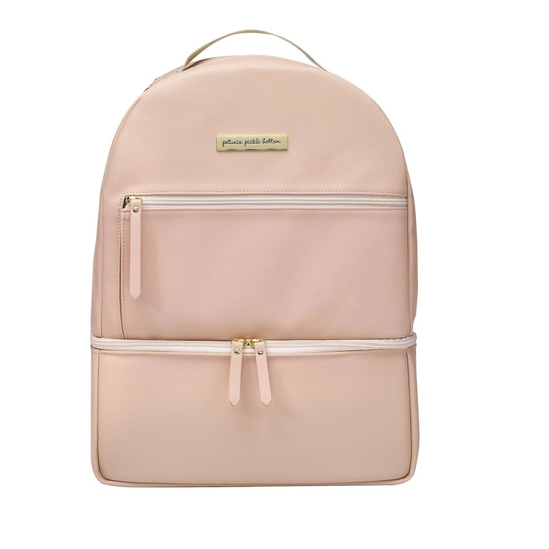 Axis Backpack – Blush Leatherette by Petunia Pickle Bottom