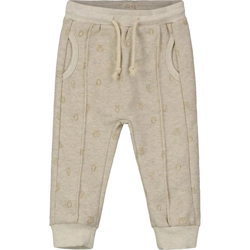 ettie + h Jona Pants (Oatmeal Owls)