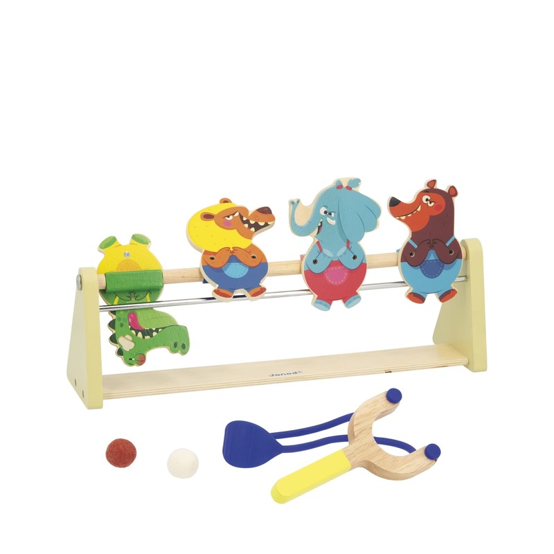 Knock Them Over Sling Shot Game