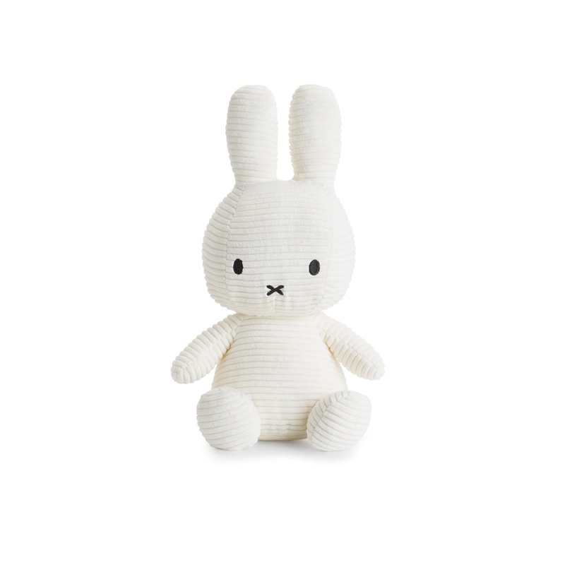 Miffy Sitting Corduroy Offwhite 50cm