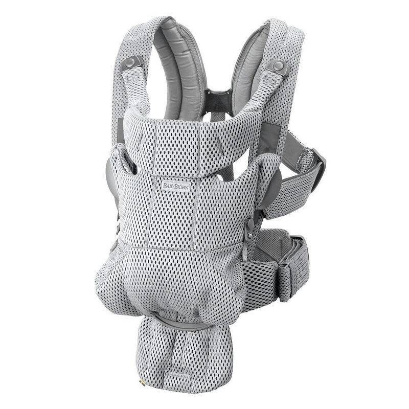 Baby Bjorn Baby Carrier Free 3D Mesh (Grey)