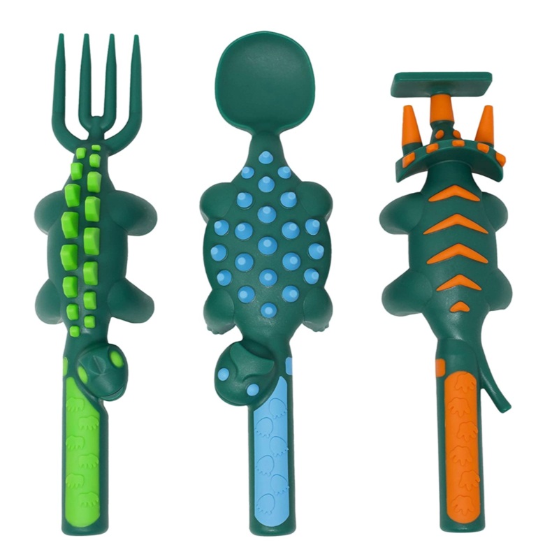 Dino Eating Utensils – Set of 3