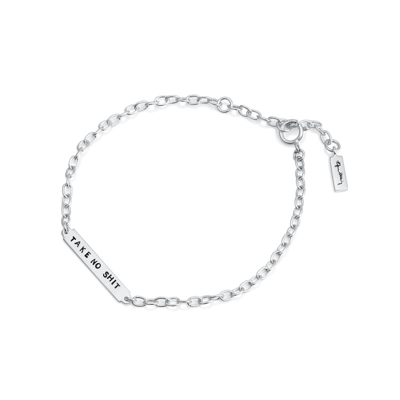 Efva Attling Power Plates Bracelet Take No Shit