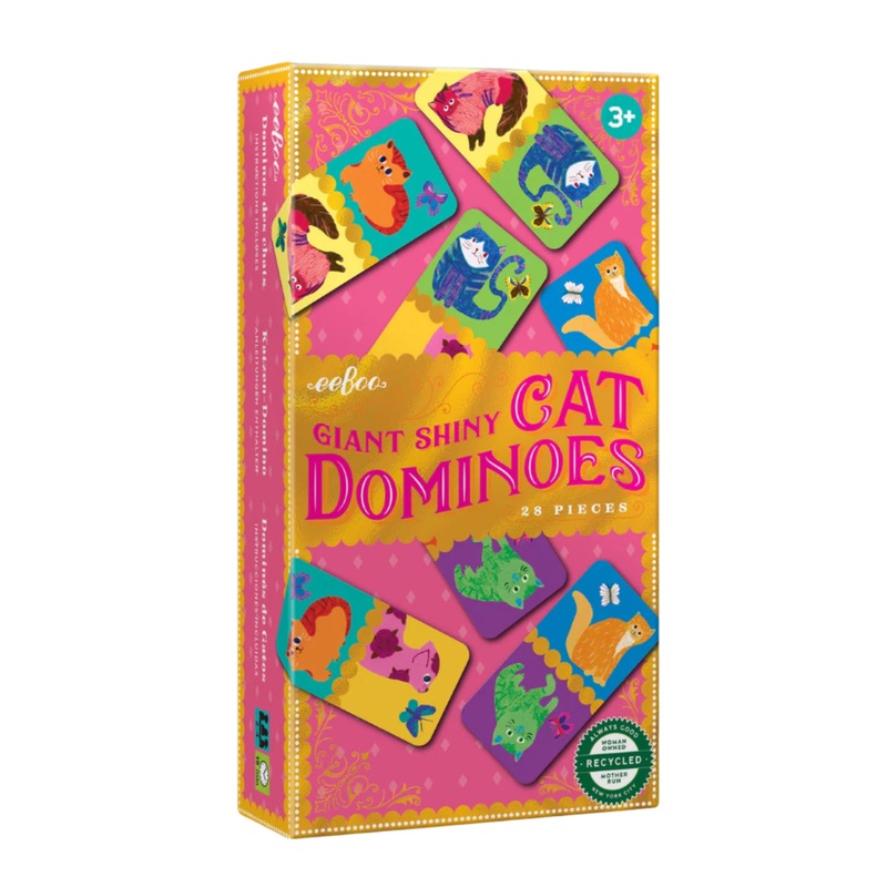 Giant Shiny Cat Dominoes by Eeboo