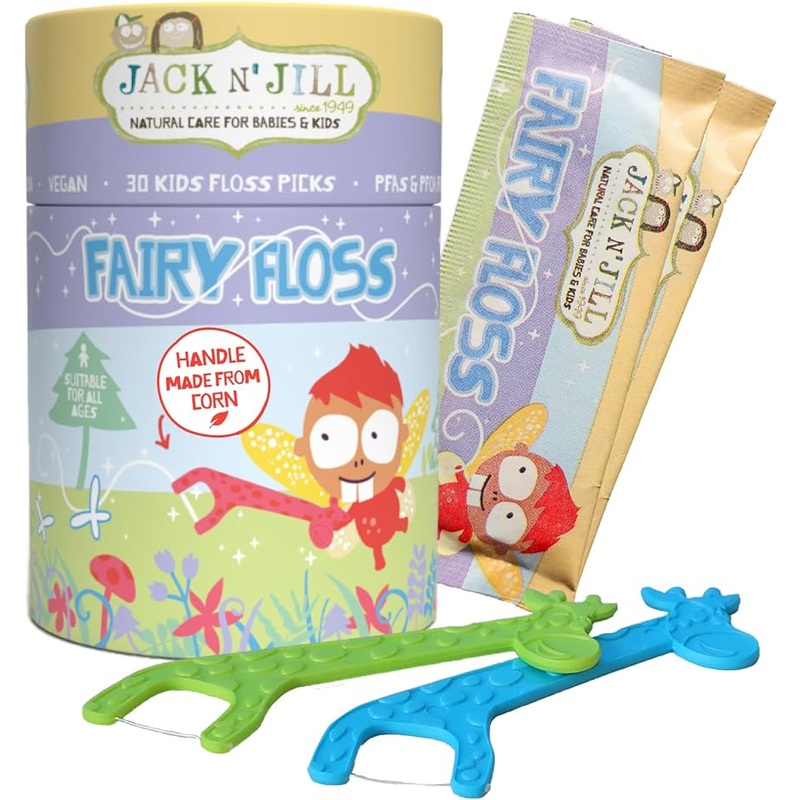 Jack N’ Jill Biodegradable Floss Picks (30 pieces)