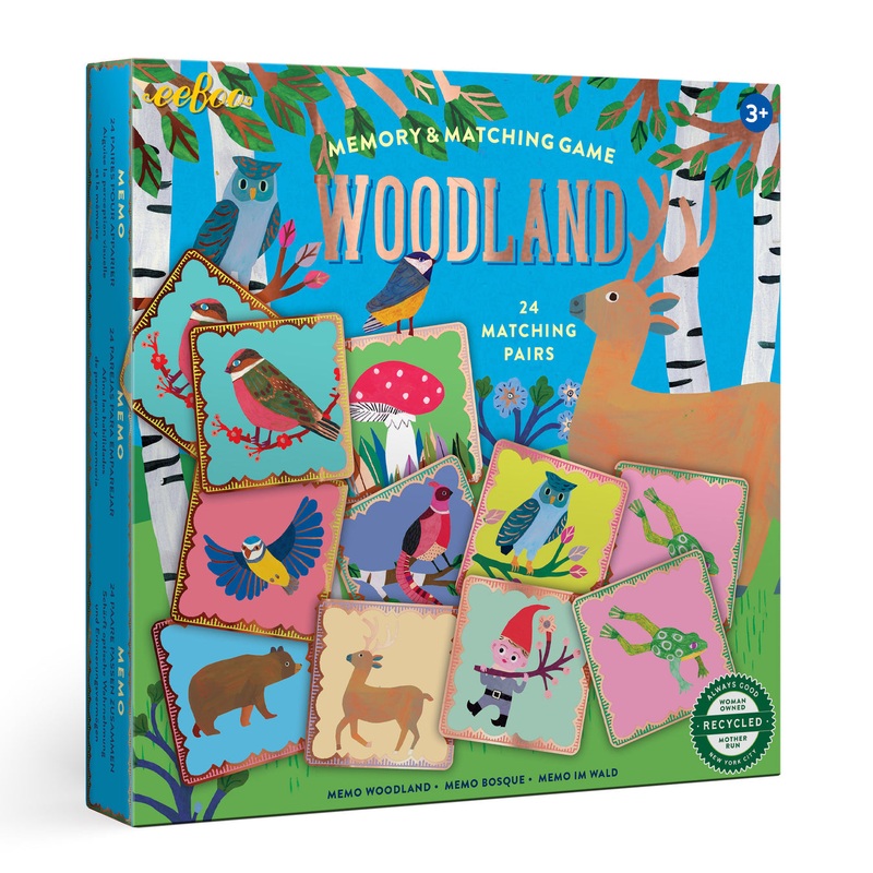 Woodland Memory and Matching Game by Eeboo