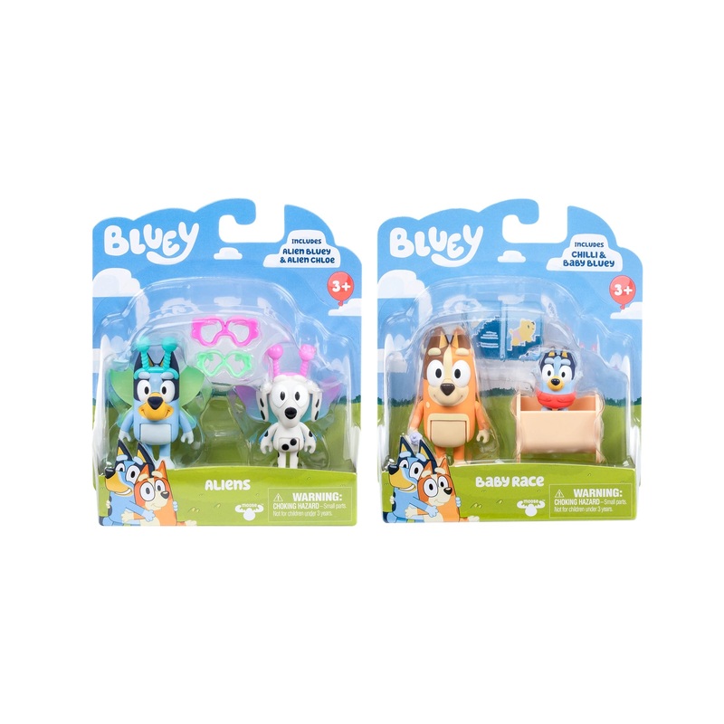 Bluey S10 Figure 2 Pack – Assorted