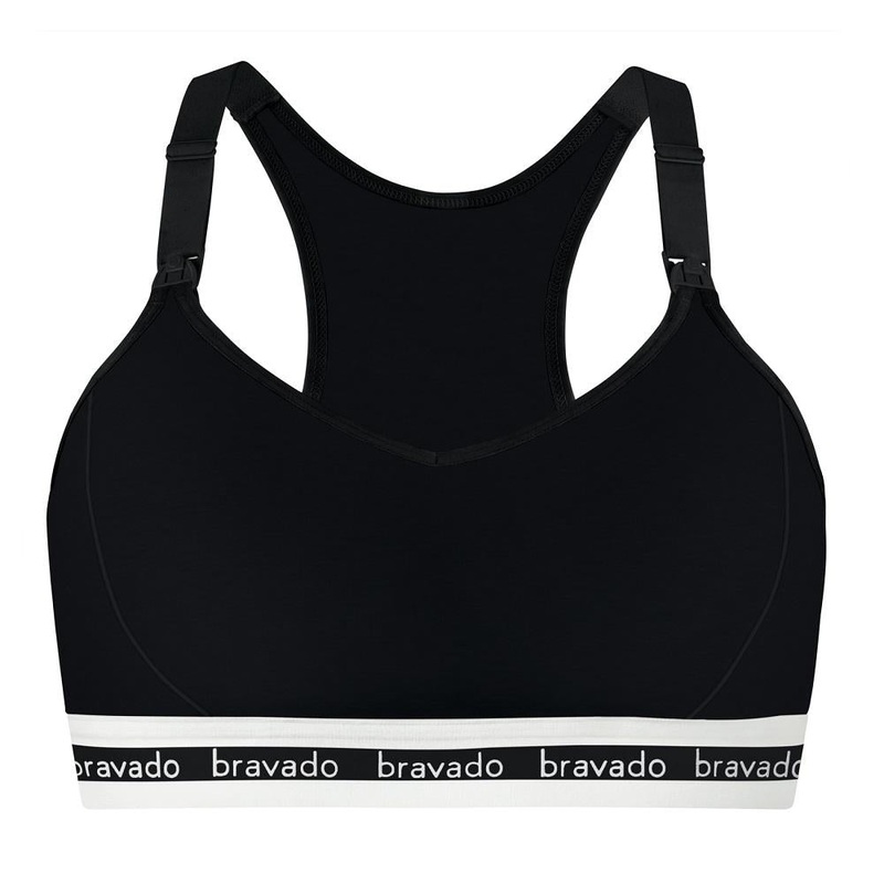 Bravado Original Pumping & Nursing Full Cup Bra 2.0 (Black)