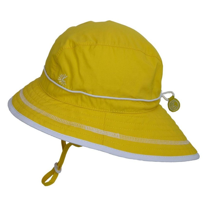 Calikids S1716 UV Beach Hat (Yellow)