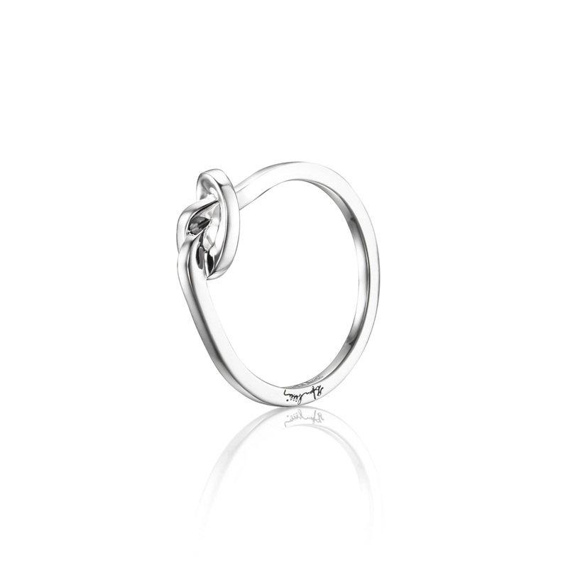 Efva Attling Love Knot Ring|16.5mm|17.0mm|17.5mm|18.0mm|18.5mm