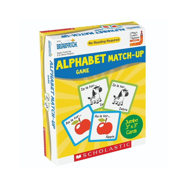 Scholastic Alphabet Match Up Game