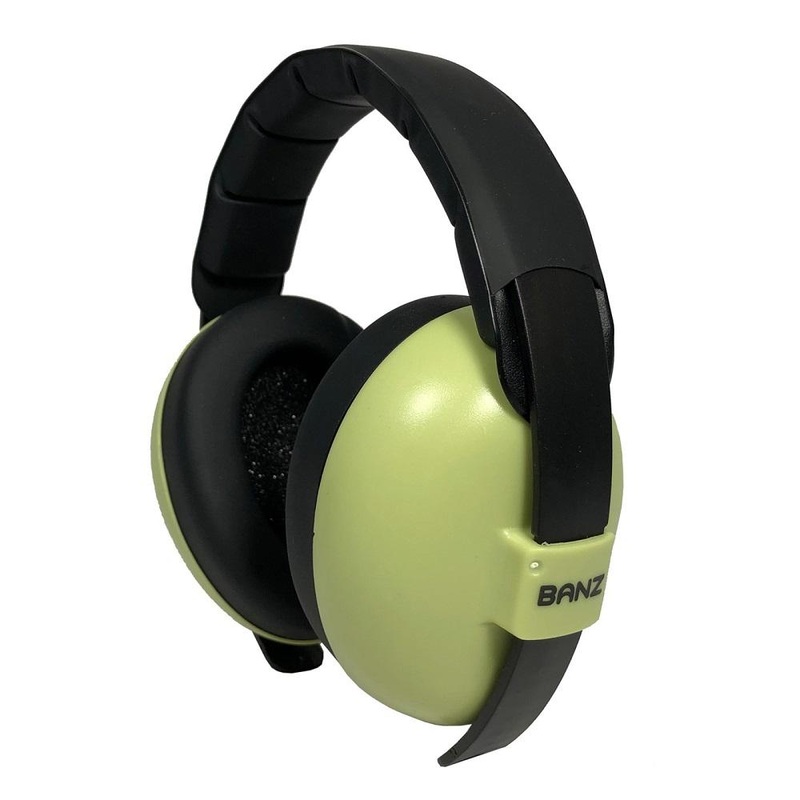 BANZ Baby Earmuffs (Leaf Green)