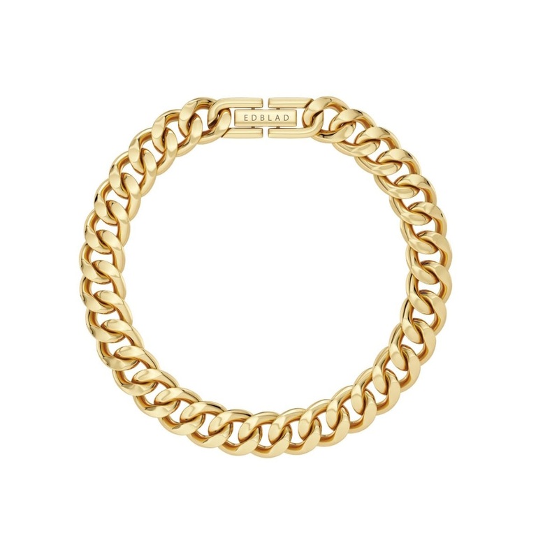 Edblad Curb Chain Bracelet Gold L