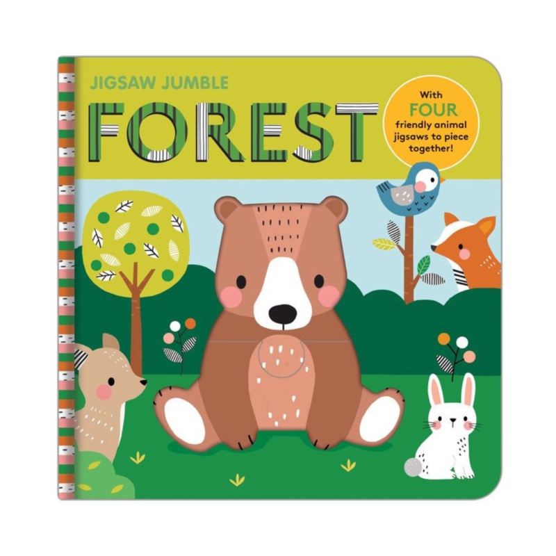 Jigsaw Jumble: Forest – Board Book