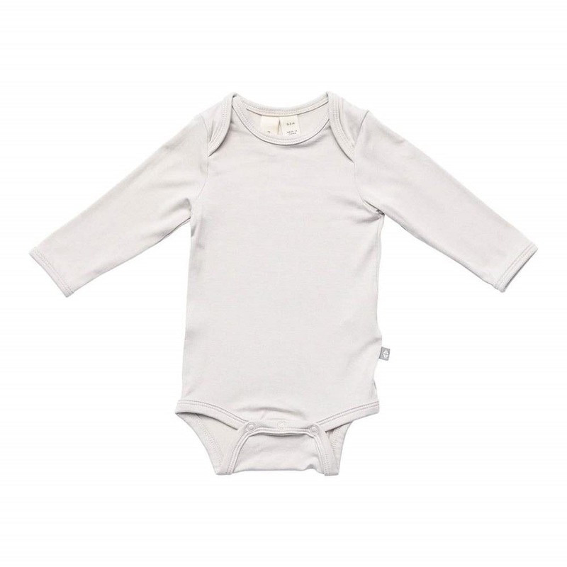 Kyte Baby Long Sleeve Bodysuit (Oat)