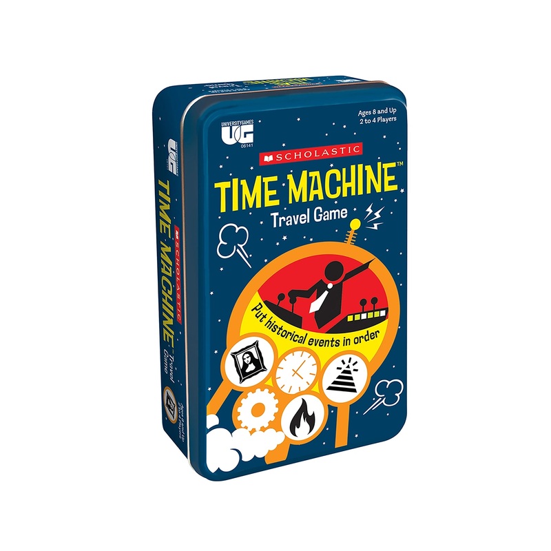Tinned Game Scholastic Time Machine Travel Game