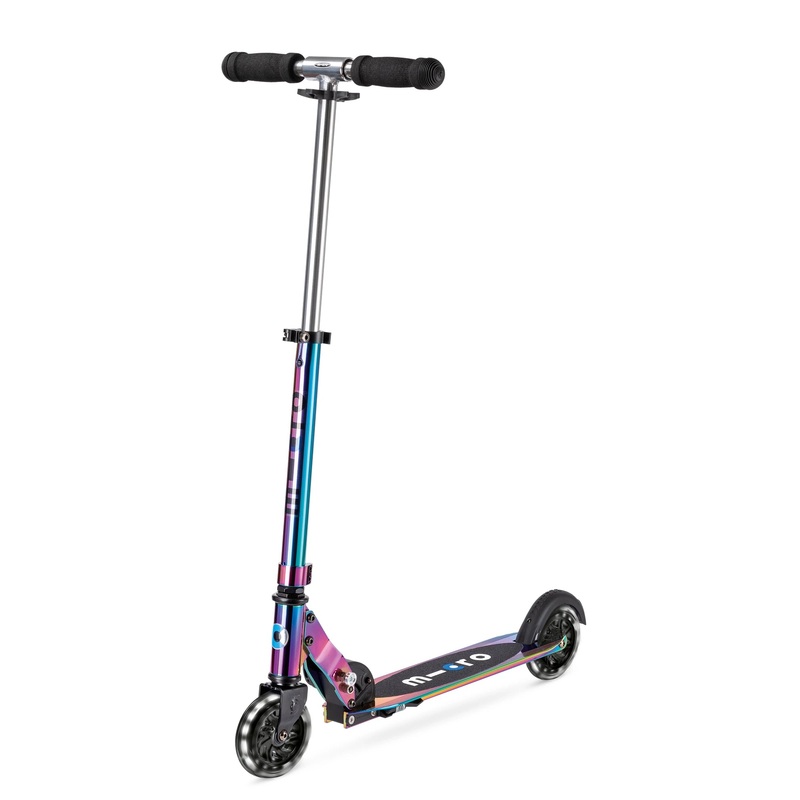 Micro Sprite Light Up Neochrome Scooter
