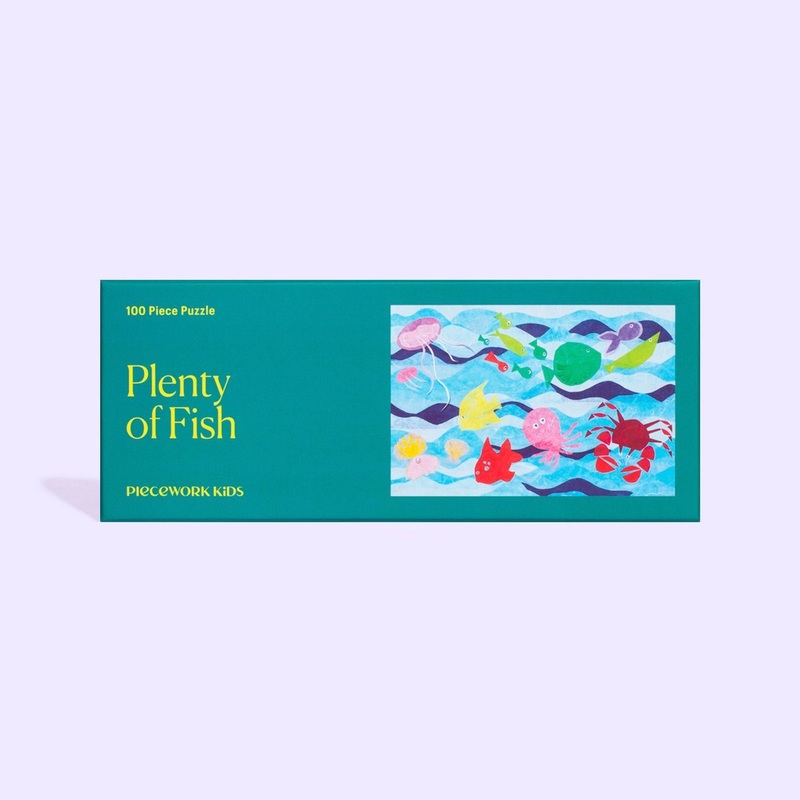 Plenty of Fish 100 Piece Puzzle by Piecework Puzzles