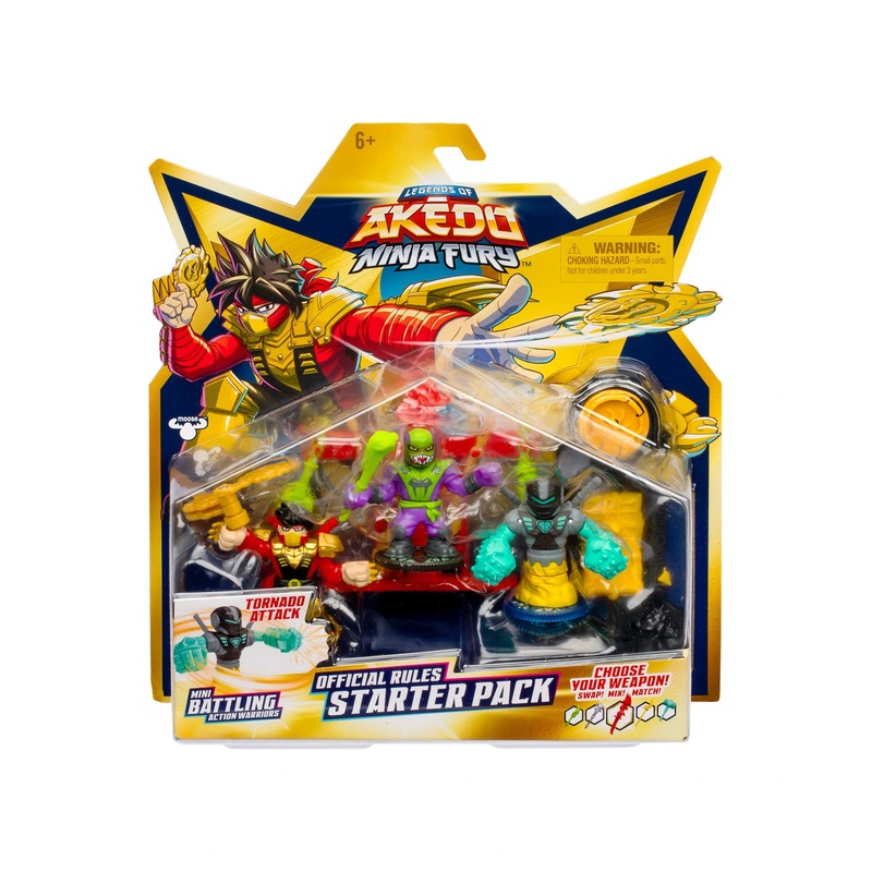 Akedo S7 W1 Ninja Fury Starter Pack