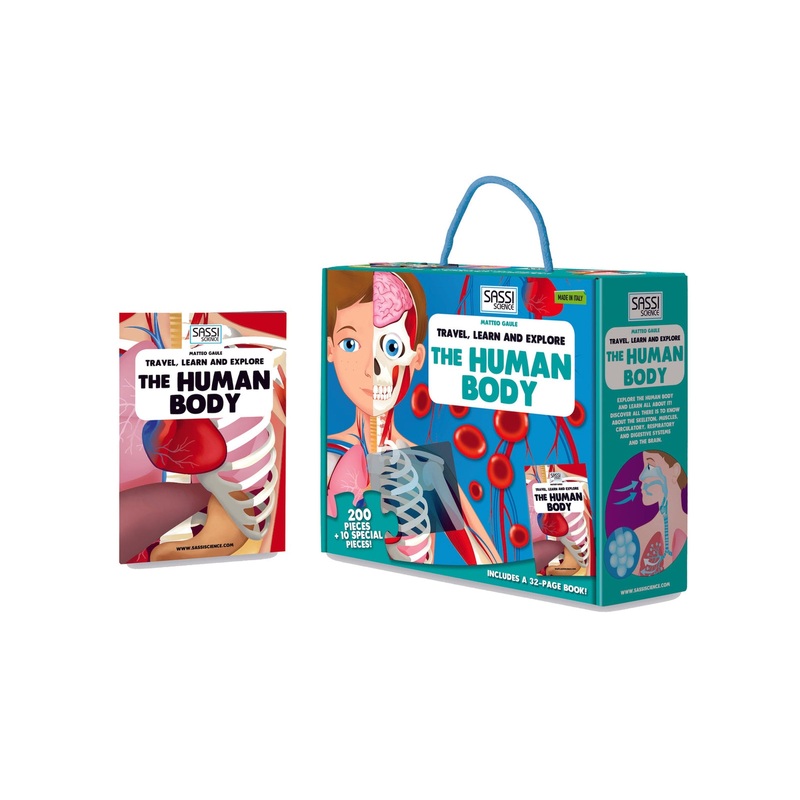 Sassi Travel Learn Explore The Body Puzzle